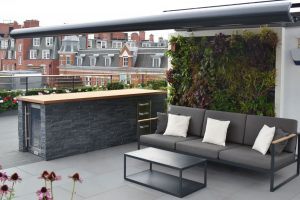 Aralia, Chelsea Creek Dockside House London Roof Terraces, Contemporary Gardens, Urban Gardens, Commercial Gardens, Garden furniture, Garden lighting, Award winning